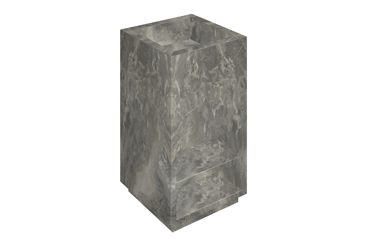 Cube Washbasin Shelf 50