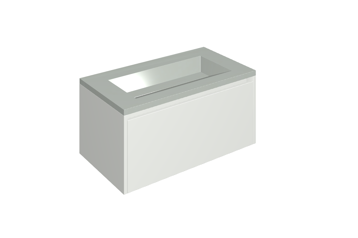 Fly Air Washbasin 90 White