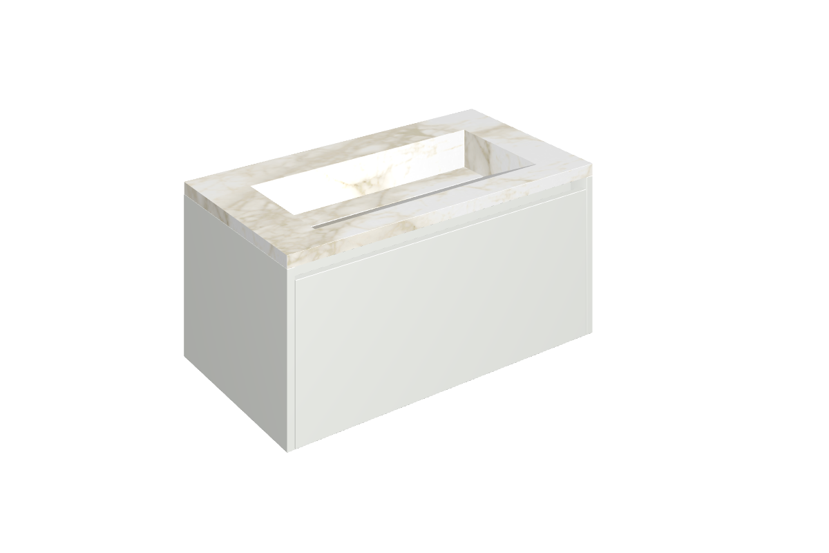 Fly Air Washbasin 90 White