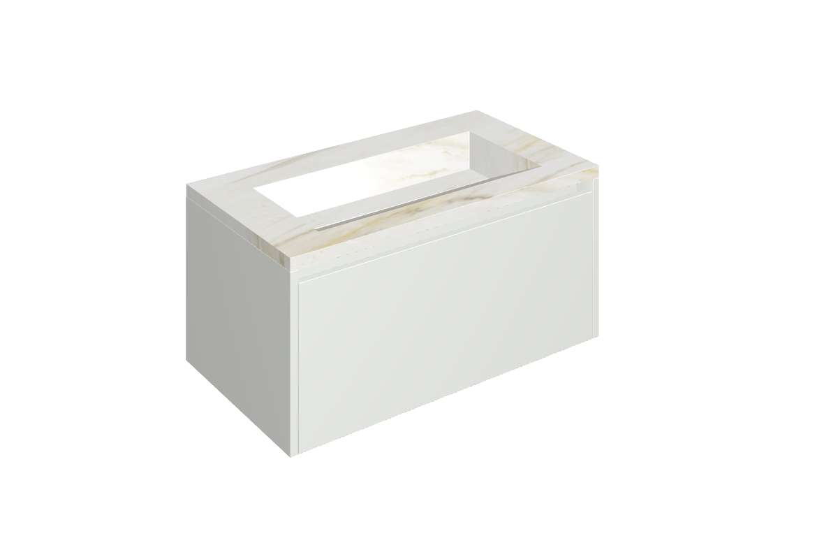 Fly Air Washbasin 90 White