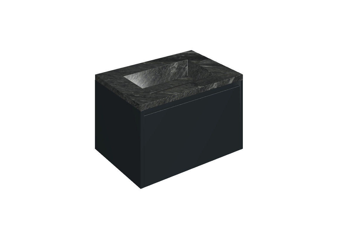 Fly Air Washbasin 70 Black